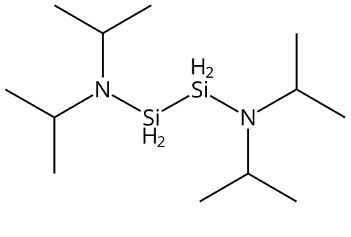 1,2-Bis(diisopropylamino)disilane - CAS:151625-26-2 - BDIPADS, 1,2-Disilanediamine, N,N,N,N-tetrakis(1-methylethyl), N1,N1,N2,N2-Tetrakis(1-methylethyl)-1,2-disilanediamine